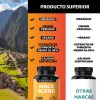Maca Blend Peruana Orgánica Pimienta Negra Amarilla Roja Azúcar Suplemento
