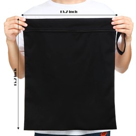 2 Pcs Large Travel Laundry Bag Washable Waterproof Wet Bathing Suit Workout Dry Bag for Gym Dirty Clothes Swimming Yoga