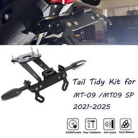 Tail Tidy Kit for MT-09 /MT09 SP 2021-2023. Fender Eliminator Kit equipped License Plate Holder, License Plate Light, PLUG&PLAY Turn Signal Lights