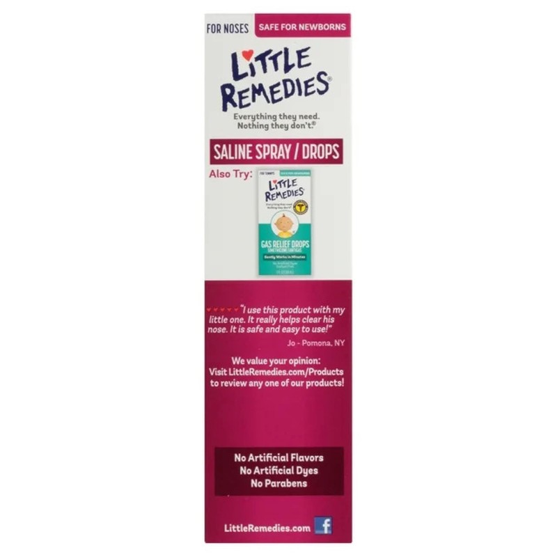 Little Remedies Little Noses Saline Spray/Drops