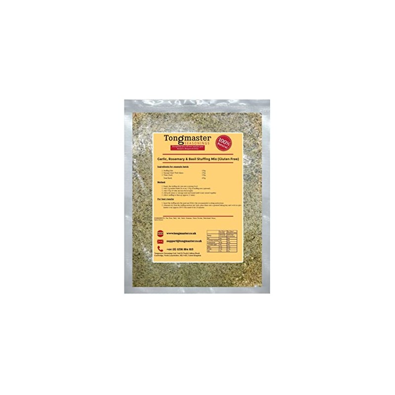 Garlic, Rosemary & Basil Stuffing Mix - 250g (Gluten Free)