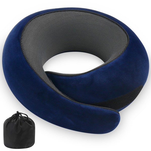  Neck Pillow, Travel Pillow uses Memory Foam to Support