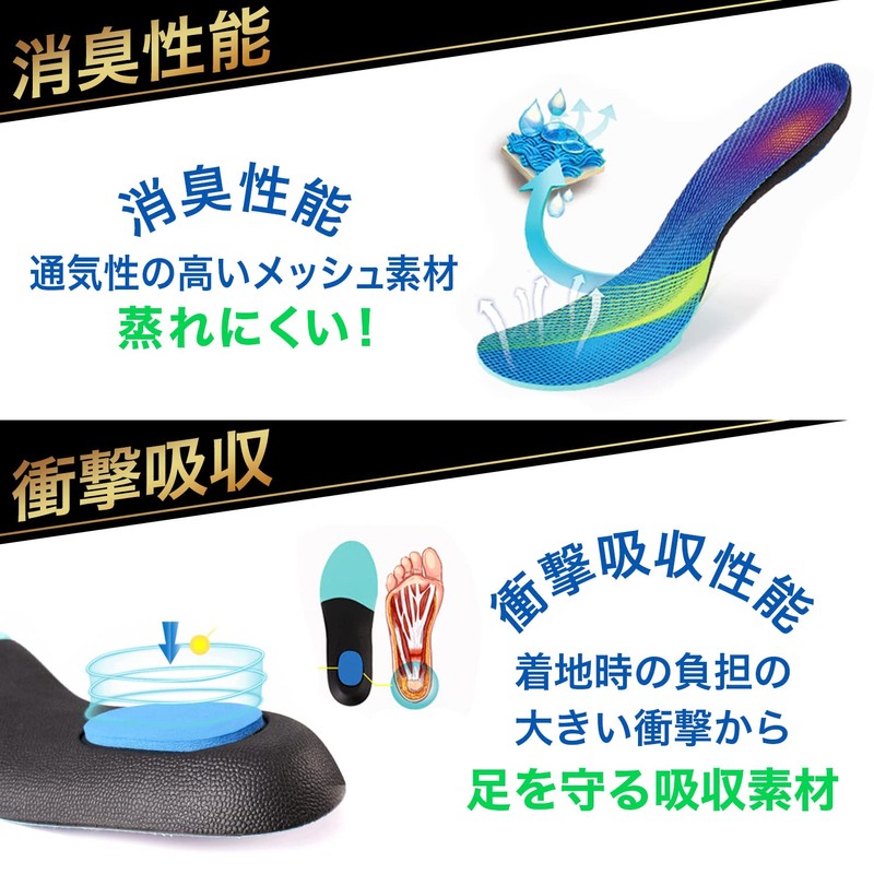 Insole [Physical The Supervision] Arch Support, Arch Support, Standing Work,