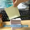 MUTORE Haftnotizen 76x76mm 4 Blöcken,80 Blatt pro Block,Super Sticky Notes,Klebezettel