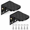 2-Pack Folding Truck Bed Steps with Anti-Slip Rubber Pads, 440
