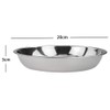 Gitany 6 Sets Round Dinner Plate Dish Food Holder Plates,