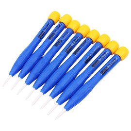 WANGCL 8PCS Anti-Static Ceramic Screwdriver Micro Screwdrivers set for Circuit ESC Resistor Capacitor Adjustment