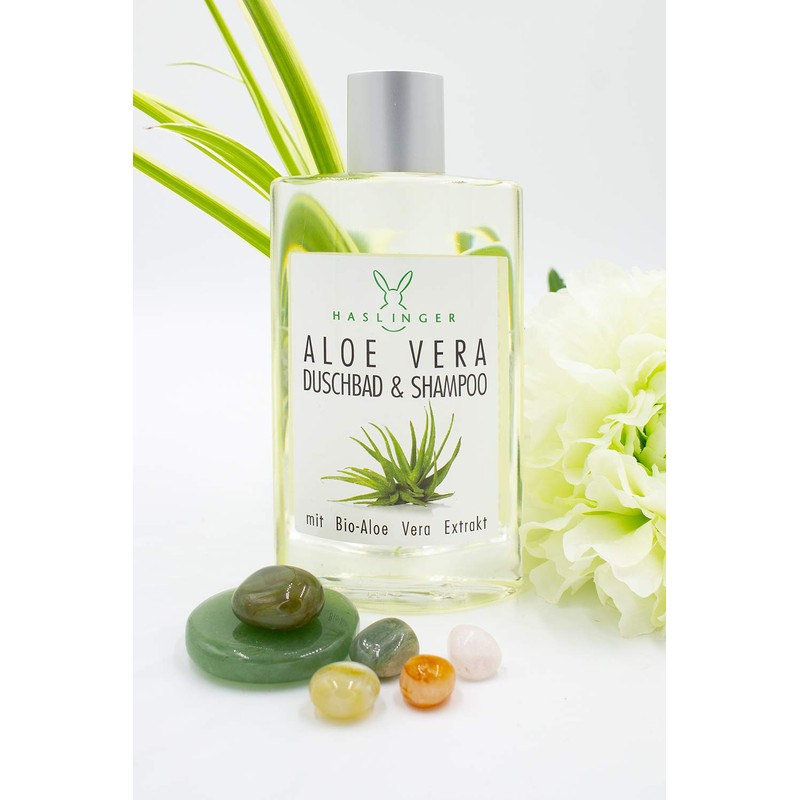 Haslinger Aloe Vera Shower Bath & Shampoo with Aloe Vera