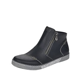 Rieker Women's L1260 Fashion Boots, black
