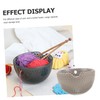 Operitacx Crochet Yarn Bowl Yarn Bowls for Crocheting Crochet Organizer