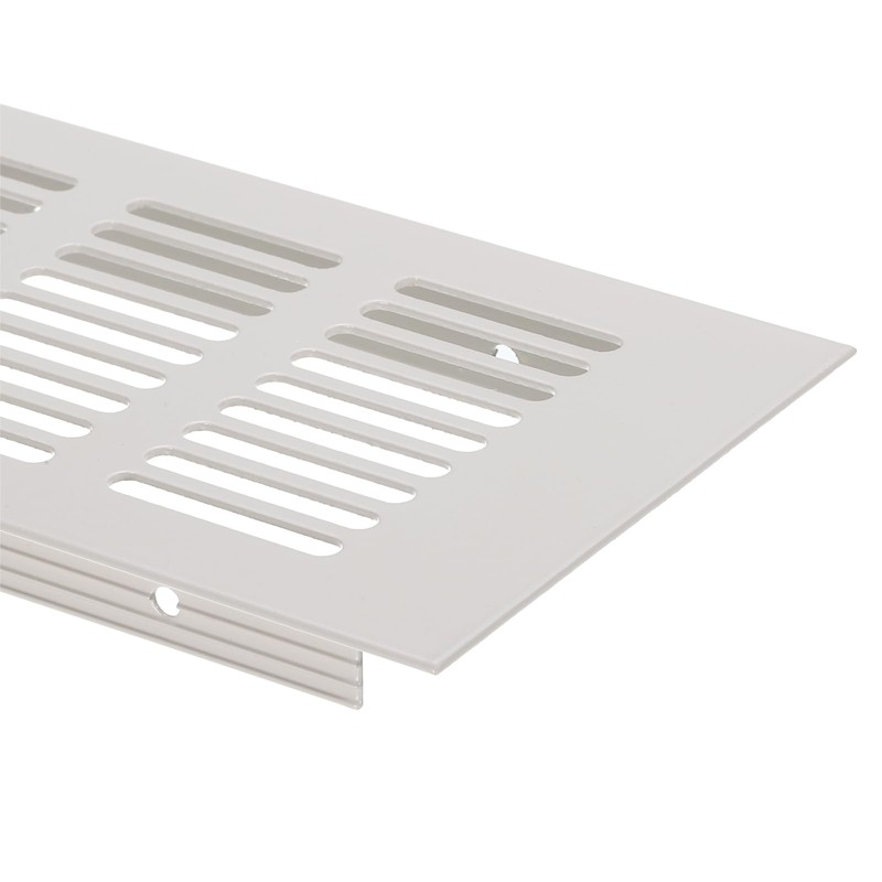 sourcing map 2Pcs Rectangle Ventilation Grille Aluminum Alloy Mesh Air