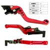 C3 Red 125ccCUB Brake Levers with 6 Adjustable Levels Fits