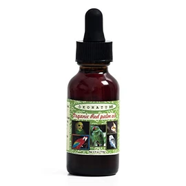 OKONATUR Red Palm Oil for Birds and Parrots - 1 fl oz