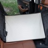 SW PRODUCTS Backseat Cover for Pets, Hard Bottom Car Seat