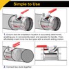 WorkBless 12 Inch Duct Connector Flange, Dryer Vent Wall Plate