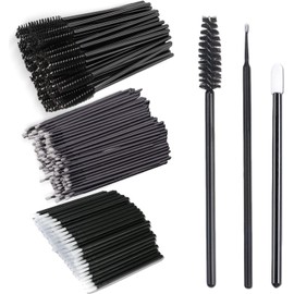 Kit De Extensión De Pestañas De 200 Piezas, Incluye Cepillos Para Pestañas, Cepillos Para Cejas, Aplicadores De Rímel, Pinceles Para Labios, Microcepillos Desechables Para Extensiones De Pestaña