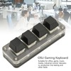 Programmable Keypad USB 4 Keys Mini Portable Mechanical Keyboard HID
