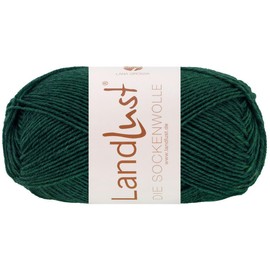 LANA GROSSA Landlust Sock Wool 50 g Classic Sock Yarn in Elegant Melange Colours Made from 80% Virgin Wool (Merino) and 20% Polyamide 50 g Machine Washable Wool for Knitting and Crocheting 210 m Yarn