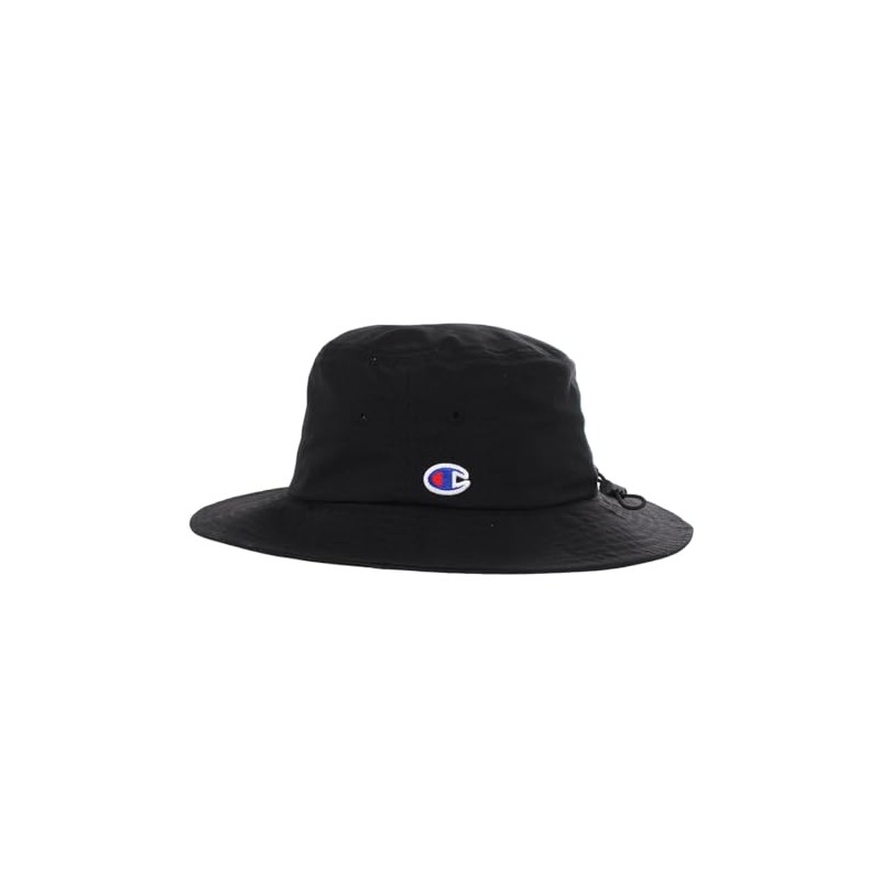 Champion 187-0114 Flat Brim Hat, Black, 58 cm