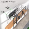 Full Motion TV Wall Mount for Most 37"-84" Flat Screen