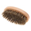 Cepillo para barba, cerdas de jabalí de bigote para hombres