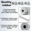 6pcs Door Stopper Replacement Rubber Tips, Door Stop Bumper Tips
