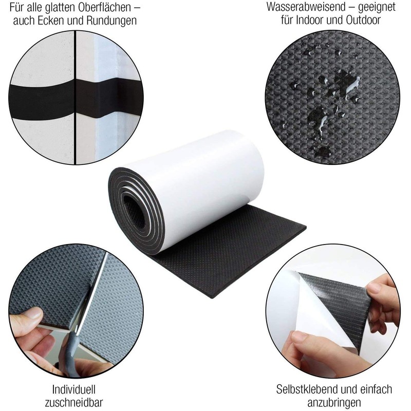 Car Door Protector Bump Body Guard, 79" Length 8" Width