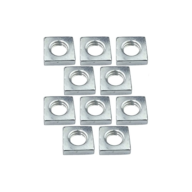 AERZETIX - C49559 - Set of 10 Square Nuts M8