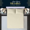 Sunshine Comforts Microfiber Fitted Sheets Super King Size Breathable, Anti