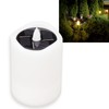 4Pcs Solar Powered LED Candle Light Yellow Flicker Tea Lamp