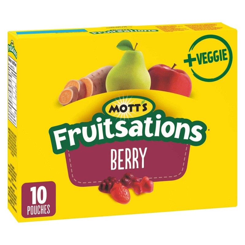 Keurig Dr Pepper Mott's Fruitsations + Veggie Gluten Free Berry,