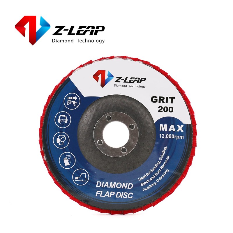 4Inch 200 Grit Grinding Wheels 100mm Flap Sanding Abrasive Disc