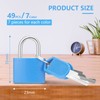 Yulejo 49 Pcs Small Locks with Keys for Luggage Mini