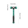 Rubber Hammer Mallet, Non-Slip Rubber Hammer Mallet for Dorm Bed,