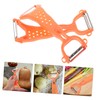 Ciieeo 2pcs Stainless Steel Vegetable and Fruit Peeler Safe and
