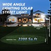 Solar Street Lights Outdoor Waterproof, LED Dusk to Dawn Solar