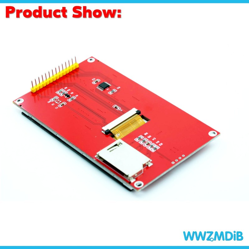 WWZMDiB TFT LCD Touch Display Module SPI Interface for Arduino