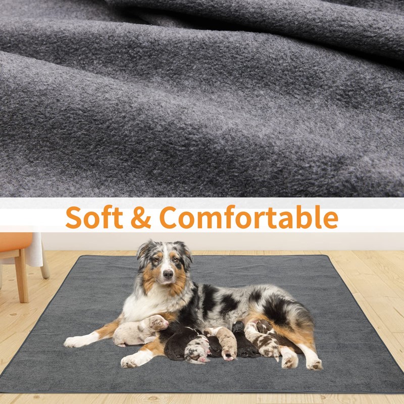 LOOBANI LOOBANI Washable Pee Pads for Dogs, Fast Absorption Reusable