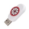 Cartoon U Disk Mangosteen Appearance Knob Style Mini Portable Flash
