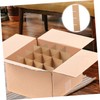 HOMOCONO 1 Set Cardboard Dividers for Moving Boxes Glassware Packaging