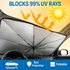 Foldable Car Windshield Sunshade, Front & Rear Window Sunscreen, Car