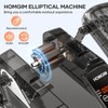 HOMGIM Under Desk Elliptical Machine - Quiet Motorized Leg Exerciser