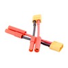 BDHI 3pcs XT60 Male To HXT 4MM Female Bullet Connector
