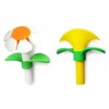 2Pcs Cat Fountain Replacement Flower Nozzle Head for Round Cubic