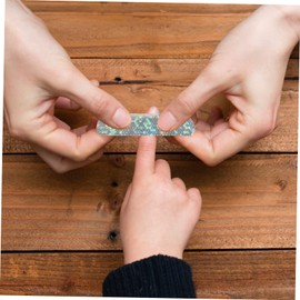 Healeved 100pcs Glitter Cartoon Strips for Boys and Girls Breathable Stylish Glitter Design for Sharing and Everyday Use