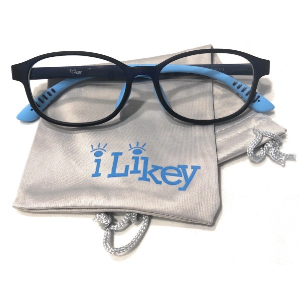 iLikey 2 pair/ Blue Light Blocker Computer Glasses Flexible Frame