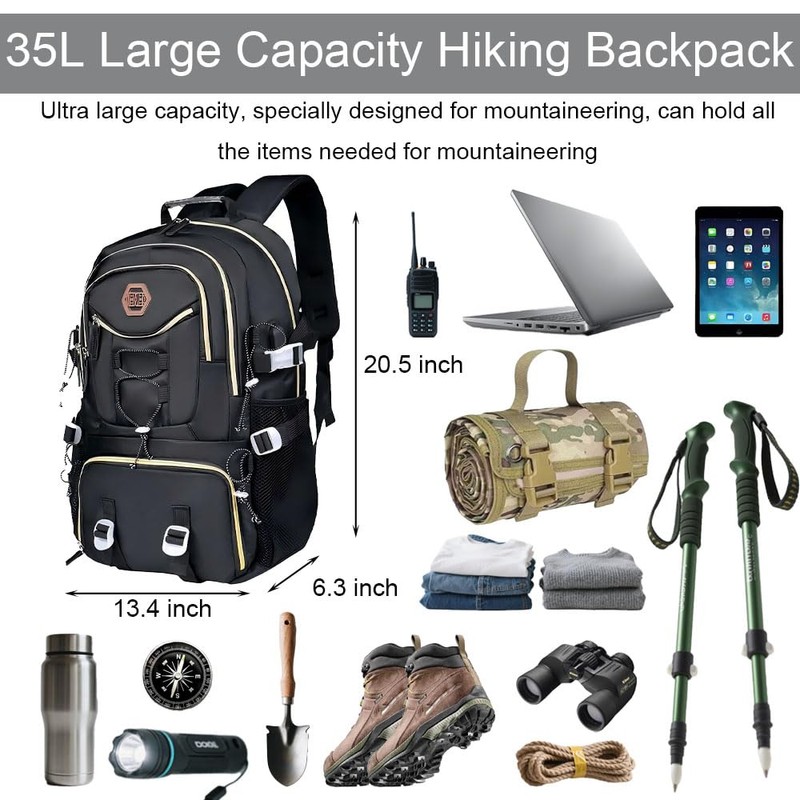 PEAGLOB Travel Laptop Backpack Sport Basketball Bag Large Capacity Backpack