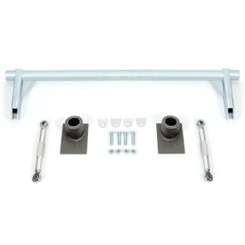 KUAFU Anti Roll Bar Compatible with 1979-2004 Ford Mustang Galvanized Silvery