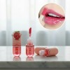 Lip Oil Magic Kiss Beauty Gloss Labial Brillo Aroma 3pz