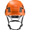INCEPTOR GRX Industrial Climbing Helmet Orange Polycarbo Nat/Acrylonitrile Butadiene Styr